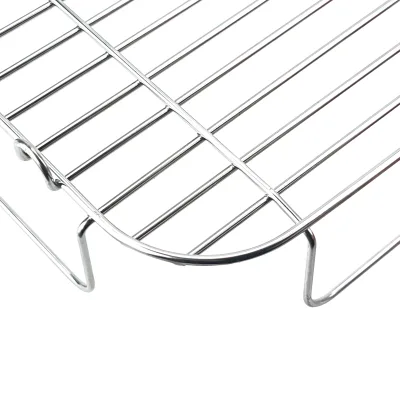 OEM Stainless Steel Air Fryer Stand for Stackable Cooking Rack Systems