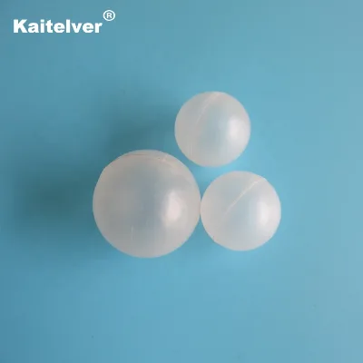 1", 1.5", 2", 3", 4", 6" Plastic Opaque Hollow Floating/floatation Ball Used in Gas Industry