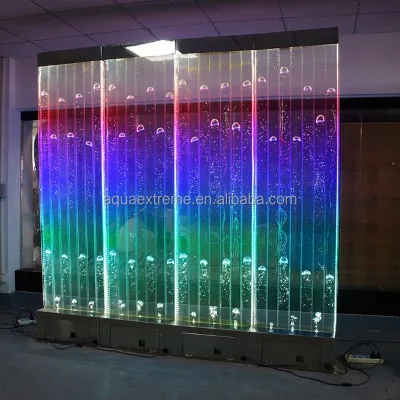 4pcs X 2ft X 8ft Hight Digital Water Bubble Wall Latest Design High Technology