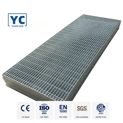 Water Treatment Plant Non Slip Operating Walkway and Custom Aeration Trench Cover Made From Rust Proof Steel Metal Grating