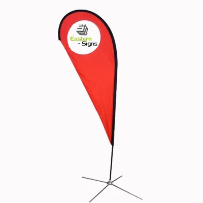 Promotional Advertising Windproof Banner Flag