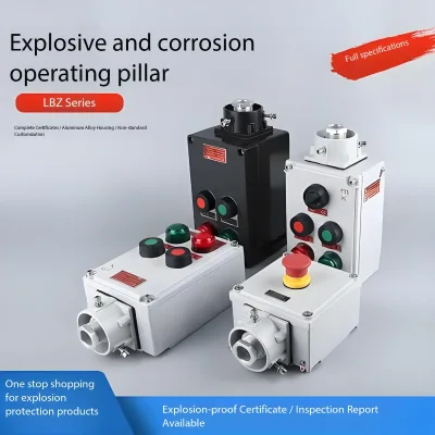 Explosion-proof Anti-Corrosion Industrial Control operation column, push-button anti-corrosion operation column