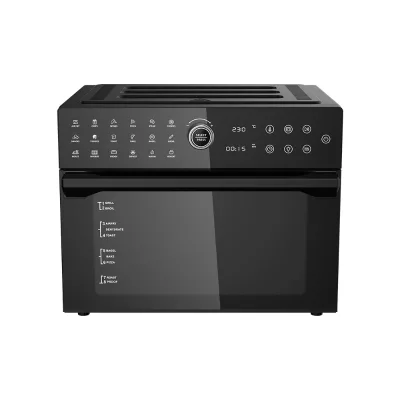 Air Fryer Oven with 12H Timer & 18 Presets - 30L Capacity for Family of 6 (ETL/CB/GS Certified)