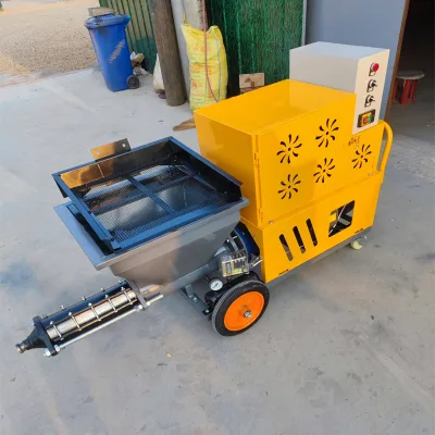 Diesel and Electric Max Aggregate Size 25mm Concrete Pump Machine Mortar Sprayer Machines