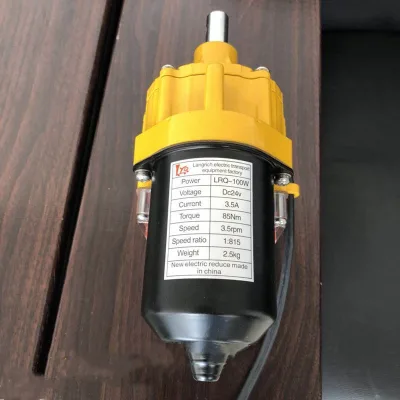 Agriculture Greenhouse Electric Side Film Roller 80w Electric Roll up Unit Roll up Motor for Ventilation System
