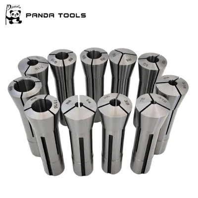 High Precision R8 Round Collet Set Metric 3mm-20mm Inch 1/8-7/8 for Bridgeport Milling Machine CNC Lathe Tooling Accessories