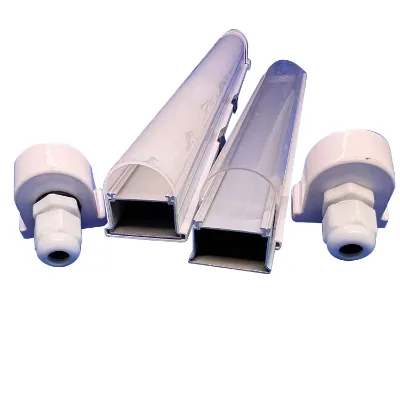 Clear Transparent COVER Waterproof Plant Led Aluminum Profile Housing