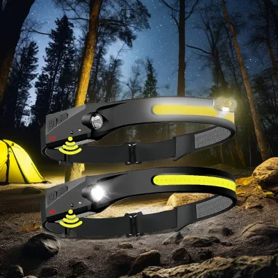Factory Wholesale Waterproof High Power Usb Rechargeable Headlight Tactical Head Light Led Headlamp
