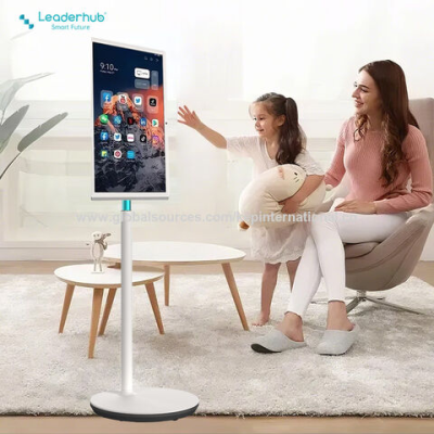 Family Cinema Pro 2K Rotating Screen 27Inch with Dolby Atmos Surround Sound All-Day Playback
