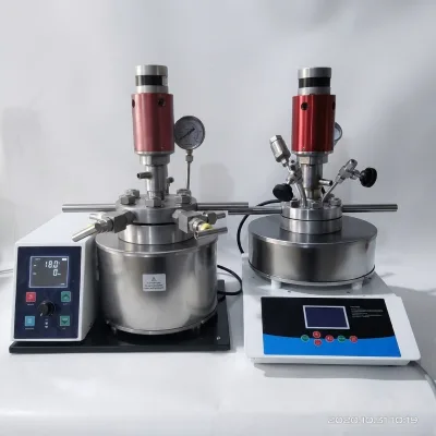 Professional Laboratory Reactor Vessel 316L High Pressure Chemical Reaction Tank Engine PLC Automatic Magnetic Coupling