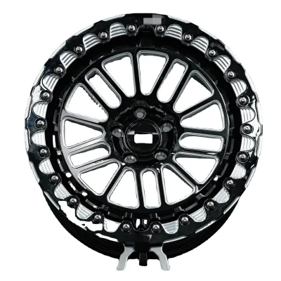 China Beadlock Forged  Wheels 4*4 Off-road  17 18 Inch  6*135 5x150 6x139.7 Milled Drag Wheels