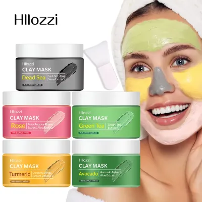 OEM Custom Turmeric Cleansing Blackhead Facial Mask Acne Removal Shrinking Mud Mask Moisturizing Turmeric Mud Facial Clay Mask