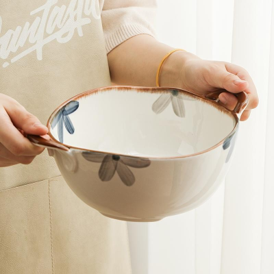 Binaural Soup Bowl Large Size Noodle Bowl