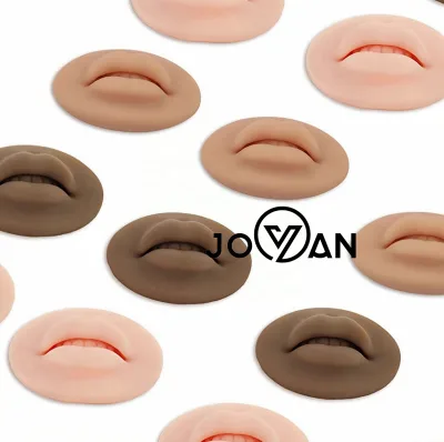 3D Soft Silicone Realistic Lip Practice Module for Semi Permanent Make up Lip Tattoo