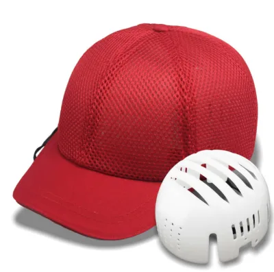 CE Labor protection Baseball Lightweight Breathable Anti-collision Safety Cloth Hats Baseball Sport Safety Hat
