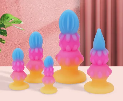 Huge Dragon Monster Dildo Penis Anal Plug Colorful Sex Toy Adult G/P Spot Stimulator Vaginal/Anus Massage Butt for Women Men