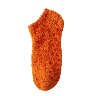 Women Warm Super Soft Plush Slipper Sock Winter Fluffy Microfiber Crew Socks Casual Home Sleeping Fuzzy Cozy Anti slip Sock