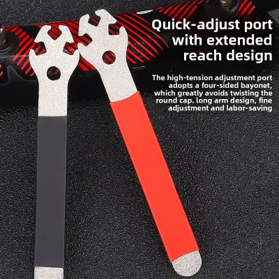 Bicycle Spoke Wrench LT-SW | Colorful Spoke Nipple Adjustment Tool for MTB & Road Bikes CE Certified Alloy Steel