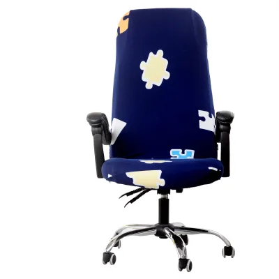 Wholesale Home and Office Swivel Chair Cover with Armrest Dustproof Seat Cover for Hotel Use Stretch Chair Cover
