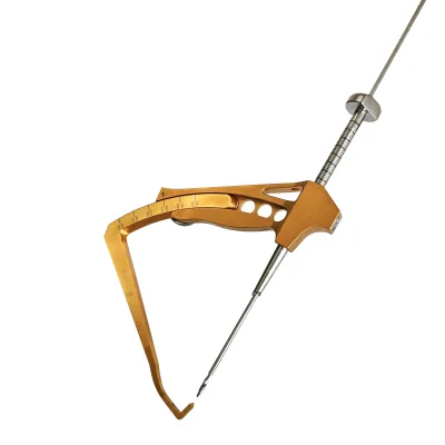 CANWELL Manual Stainless Steel Knee Arthroscopy All ACL Tibial Drill Guide Sports Medicine Orthopedic Surgery Instrument Set
