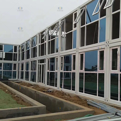 CGC Modern And Luxurious Temporary Construction Meeting Room For Site Office That Can Be Booked Camping
