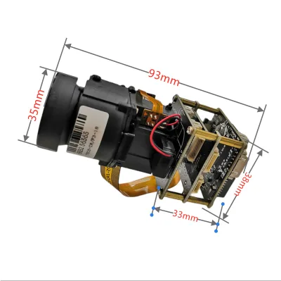 JEO customizable 2MP 5MP 4K 10x optical zoom ultra low light starlight network camera module IMX415