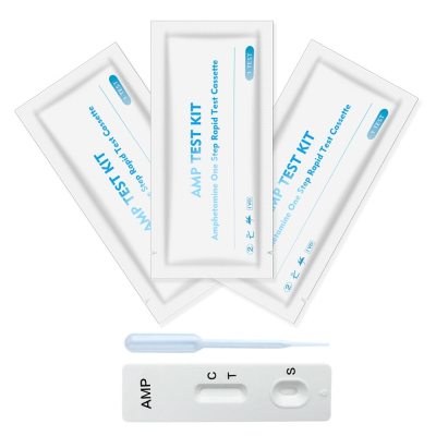 Safe & Accurate at Home Highly Sensitive Drug Abuse Test Kit, AMP Drug Test Cassette