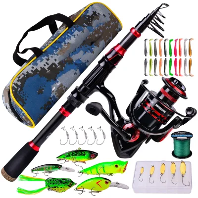 Luya Pole Set Long Casting Water Drop Wheel Carbon Rod Super Light Super Hard Sea Rod Complete Combination Anchor Fishing Rod