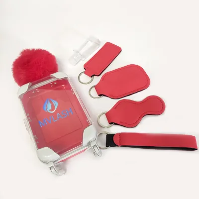 Wholesale Multi Use Mini Suitcase Packaging Box for Keychain Lanyard Makeup Tools Candy Toys Lipgloss Custom logo Free Sample