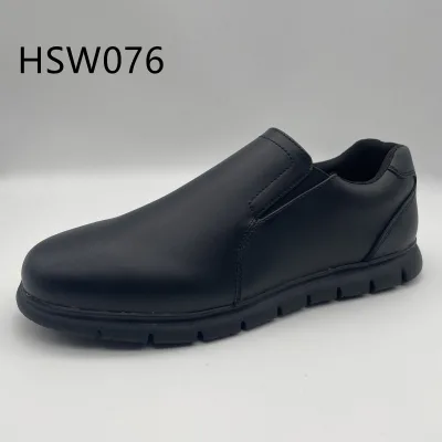 ZYF,sterile Workshop Pull-on Style ESD Black/white Safety Footwear Manufacturing Line Oil Resistant Men Work Clogs HSW076