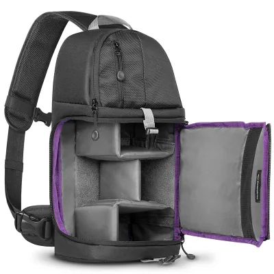 Factory Waterproof Multifunction Shockproof Photo Camera Sling Backpack Simple Bag for DSLR and Mirrorless Cameras