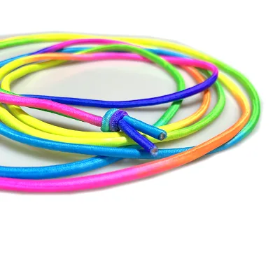 Kids Toys Rainbow Gummi Band Twist Spring Elastiek Chinese Jump Rope