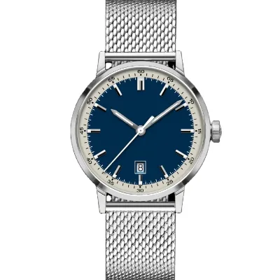 2024 Classic Automatic Chronograph Watch Custom Stainless Steel Band Miyota Quartz Waterproof Glass Private Label Wholesale