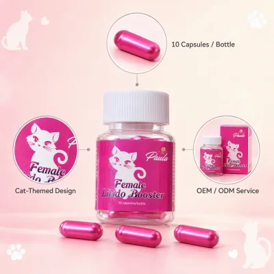 OEM Customized Women's Vitality Capsules | Maca Epimedium Formula 10 Capsules/Bottle Compliant Herbal Health Products
