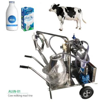 Professional Cow Milking Machine Vacuum Pump Stable Efficient Dairy Farm Milking System Heavy Duty