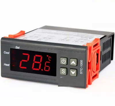 STC-1000 Digital Temperature Controller Thermostat 110V 220V AC Heating Cooling Dual Relay for Refrigerator Freezer