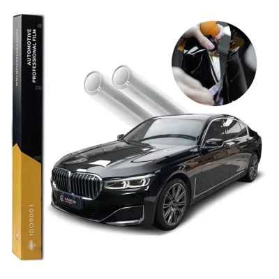 High Glossy 152cm*15m Self Healing TPU PPF Car Vehicle Paint Protection Film Black PPF Film Anti Scratch TPU PPF Film
