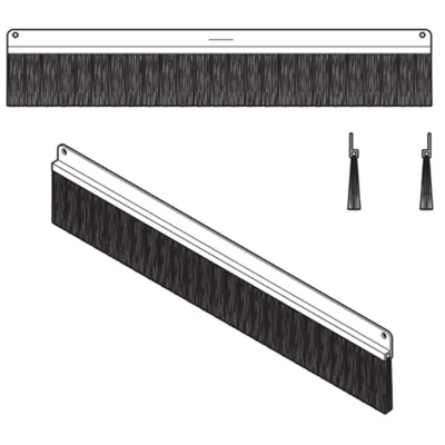 Strip/Rack Brush Grommet for Wire and Cable Management Brush Organizer