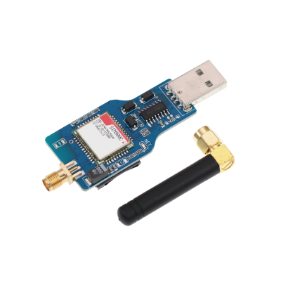 USB to GSM module Four-band GSM/GPRS SIM800C BT SMS sending and receiving