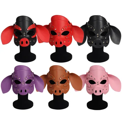 Pig Head Mask for Parties, Role-playing, Erotic Toys, Adult Products for Man and Women
