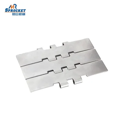 304 Stainless Steel SS812-K325 Table Top Chain - Wear Resistant for Heavy Duty Conveying