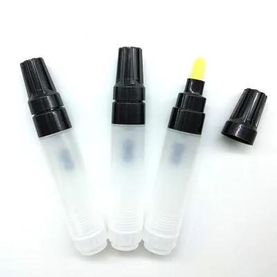 Empty Paint Marker Pen Factory Wholesale  Marker 4.4mm Round Tip Paint Aluminum Tube Paint Pen Empty Pen Marker