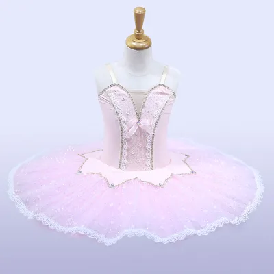 S0009 Women's Ballet Dress Costumes Performance Wear Cotton Spandex Customizable