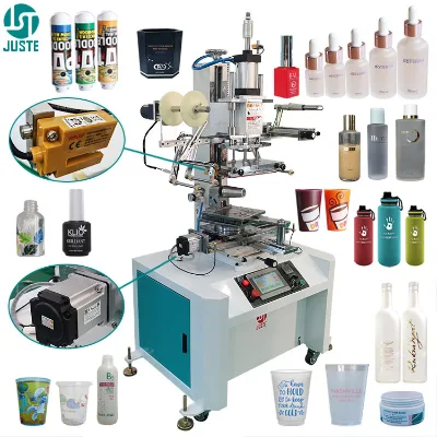 Philippines Hydraulic Rotary Hot Stamping Machine Printing Cold Fine Automatic Heat Foil Gold Stamping Machine for Labeling