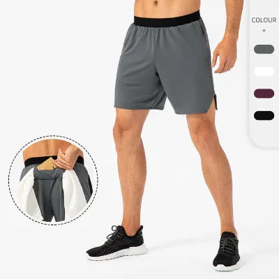 Men Summer Swimming Trunks Breeches Board Shorts Casual With Zipper Pockets Homme Classic Jogger Beach Workout Short Male 2025
