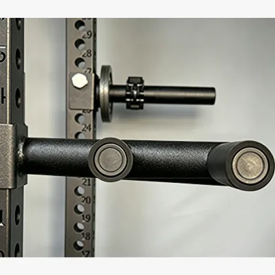Split Curved Heavy Duty Barbell Dip Bar Attachment Wide Narrow Grips Fits 50/75mm Square Tube Squat Rack Arm Chest Exercise