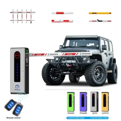 High Speed Retractable Automatic Barrier Arm Boom Control Parking Lot Traffic Parking Management Boom Barrier