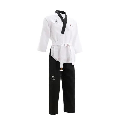 Direct Factory Sales New Design Customized Ultralight Breathable White Taekwondo Uniform with Embroidery ITF Compliant