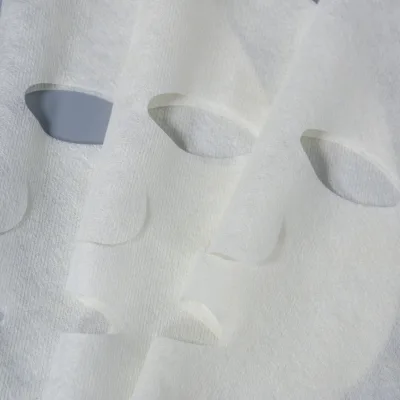 Disposable Eco-friendly Vanilla Velvet Face Mask Sheet Skin-Friendly Invisible Hydrating Moisturizing Whitening Dry Face Mask