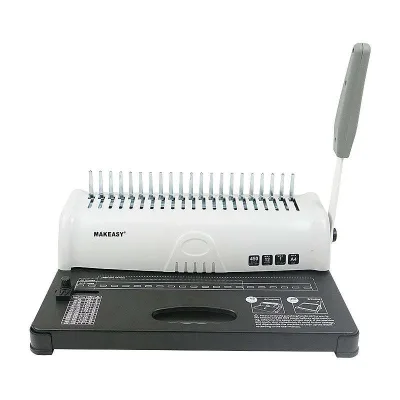 Hot Sale 21 Holes Manual Comb Binding Machine for Office Use Reports Presentations Manuals Binder